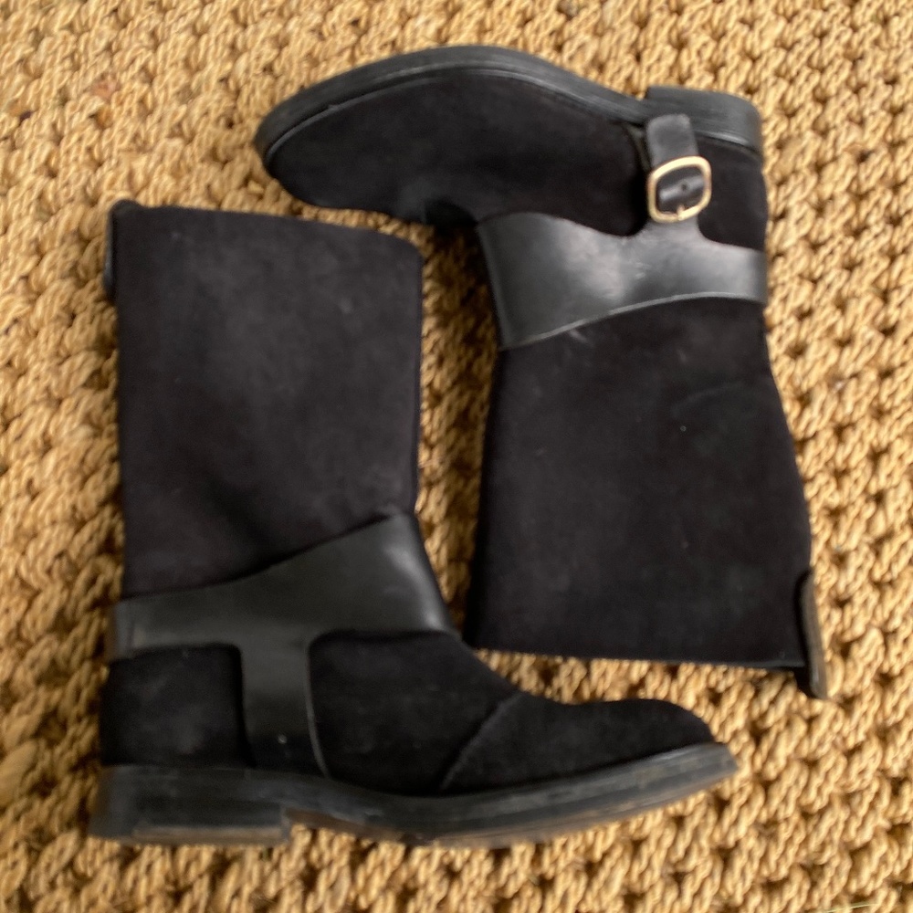 Pedro Garcia black suede boots